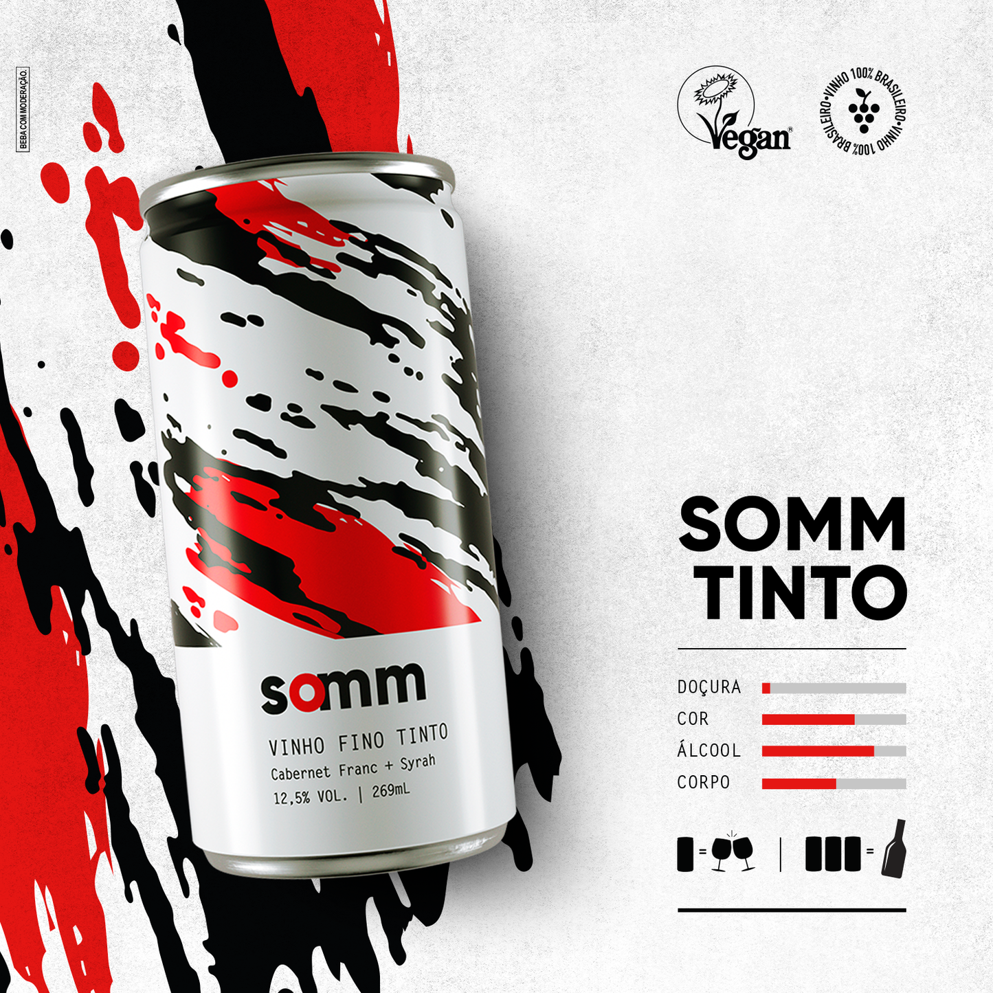 Tinto Cabernet Franc & Syrah Lata 269ml