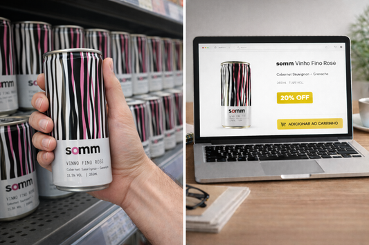 Do supermercado ao clique: como o e-commerce está mudando o jeito de comprar vinho