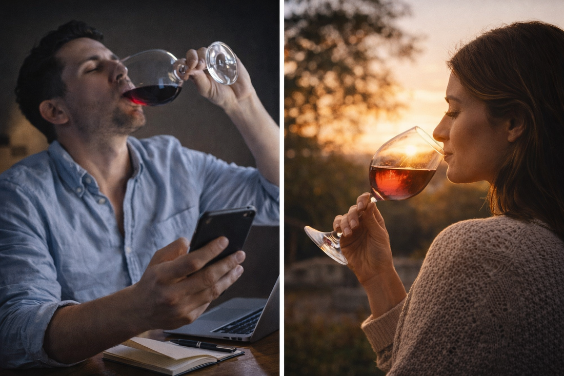 O jeito que você bebe vinho pode estar estragando a experiência