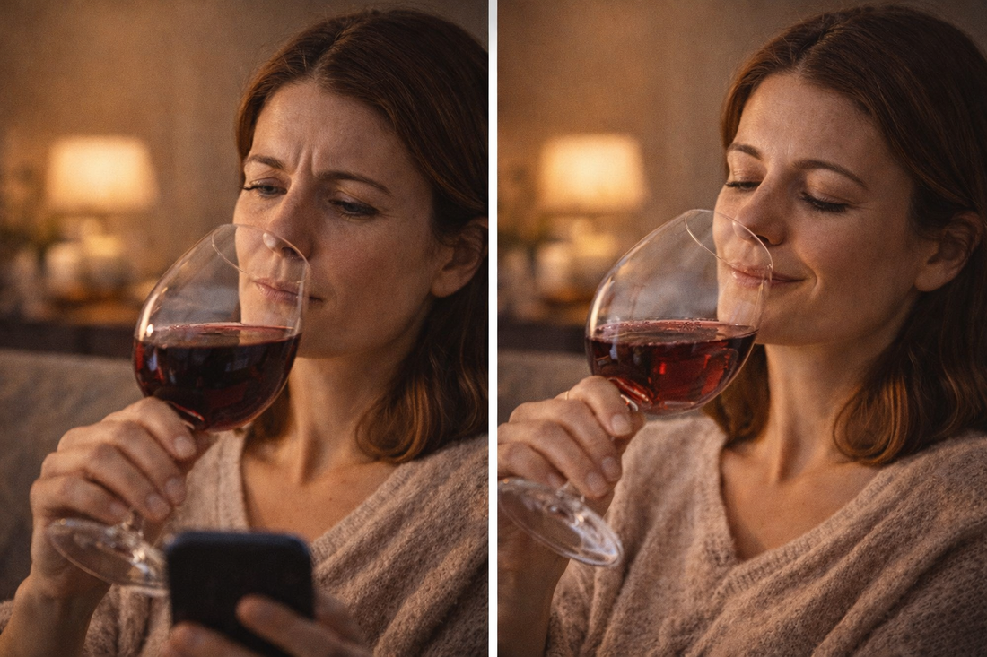 Por que o primeiro gole do vinho nunca é o melhor?
