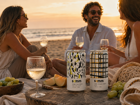 Vinho combina com praia? Como escolher uma bebida leve para dias de sol