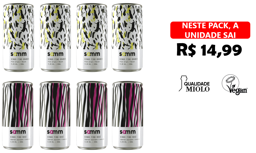 Kit Refrescante: Branco + Rosé