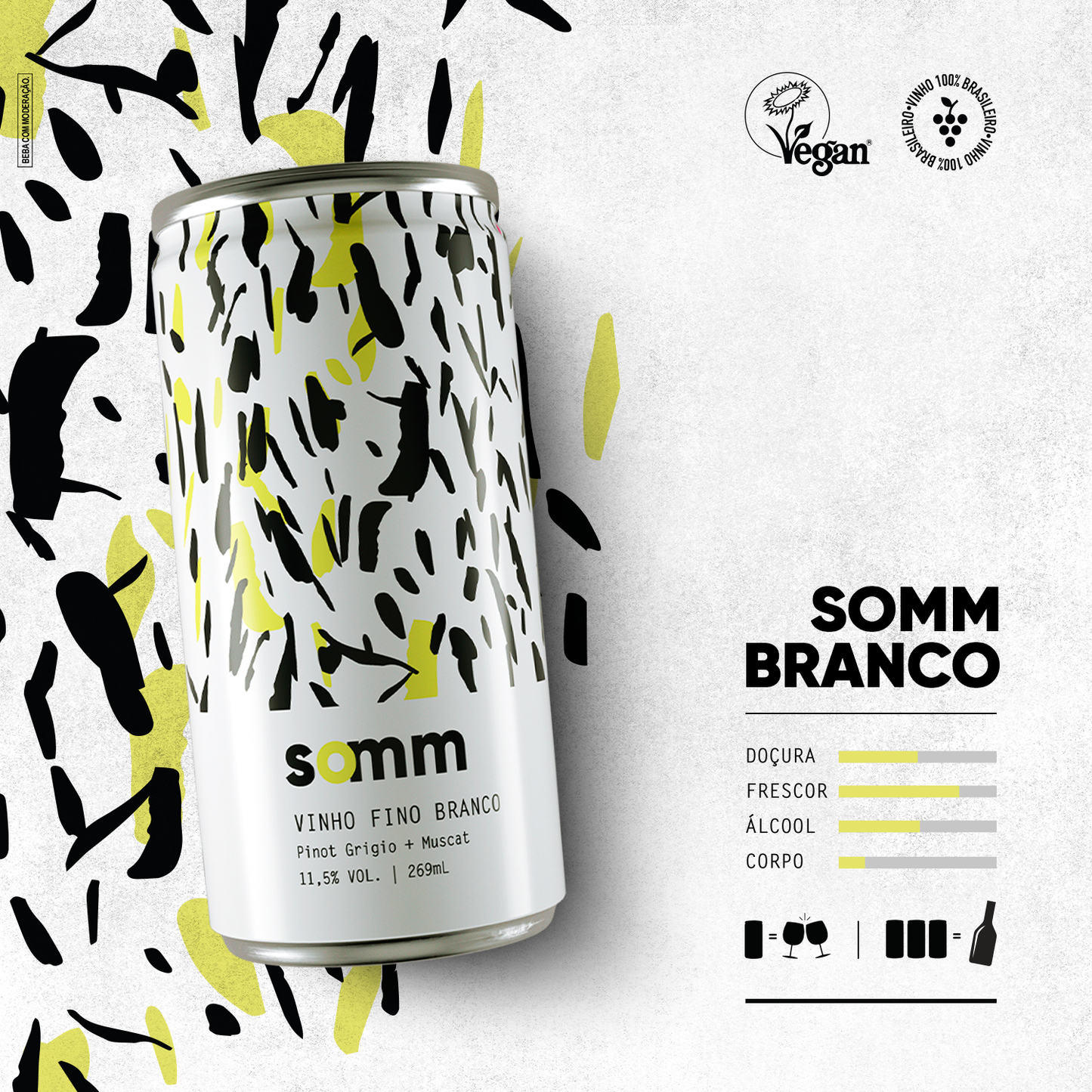 Compre 12 Somm Branco e ganhe 1 Icebag