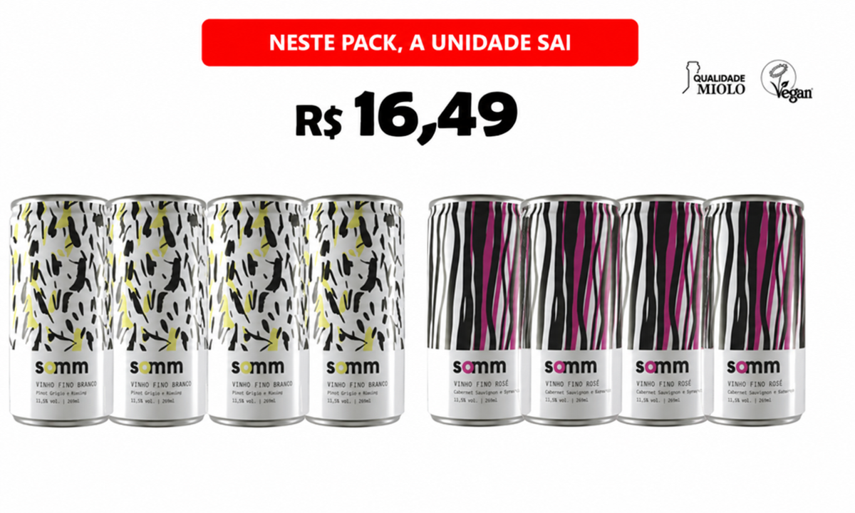 Kit Refrescante: Branco + Rosé
